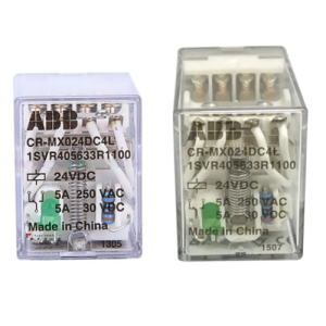 Rơ-le trung gian kiểu CR-MX ABB 1SVR405633R1100 (CR-MX024DC4L)
