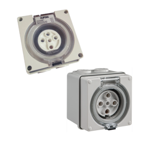 Ổ cắm 5 chân tròn 50A 56SO550