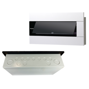 Tủ điện âm Panasonic màu vàng ánh kim - 8 đường BQDX08G11AV