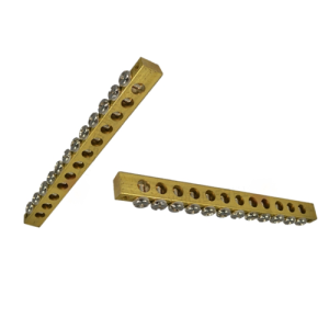 Thanh trung tính nối đất 12P Ø6mm E12812-KS