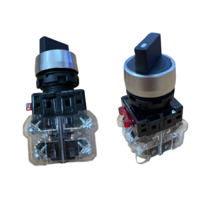 Công tắc xoay 2 vị trí viền nhôm MRS-R2A2