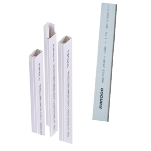 Nẹp dòng dây điện dạng vuông 60x40mm NANOCO NNV1760