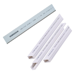 Nẹp dòng dây điện dạng vuông 50x35mm NANOCO NNV2050