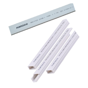 Nẹp Luồn Dây Điện Dạng Vuông | NNV2060 NNV2060