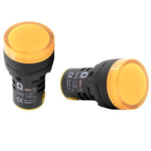 Đèn báo pha Ø22 - Nắp phẳng OMG-LE-LY23