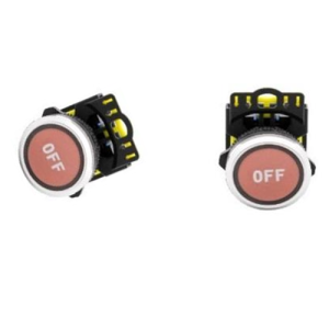 Nút nhấn nhả OFF Ø22 IP65 1NC màu đỏ OMG-PBH-01B-10