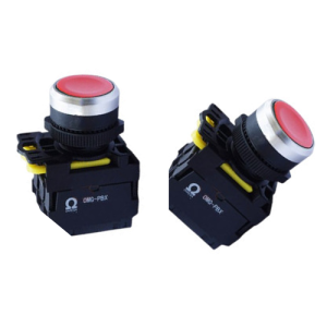Nút nhấn nhả Ø22 IP65 1NC màu đỏ OMG-PBX-01-R