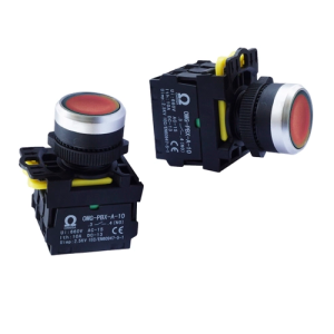 Phụ kiện đèn báo, nút nhấn Ø22 - Omega OMG-PBX-01D-R26