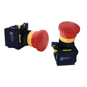 Nút nhấn khẩn STOP nhấn giữ xoay nhả có đèn LED Omega OMG-PBX-11ZFD26