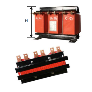 Reactor 415V - 7%, dùng cho tụ bù 3 pha - 60KVAr OR.07-415-60
