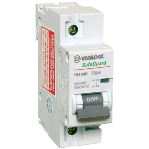 Cầu dao tự động MCB SafeGuard PS100H Series 1P SINO PS100H/1/D100