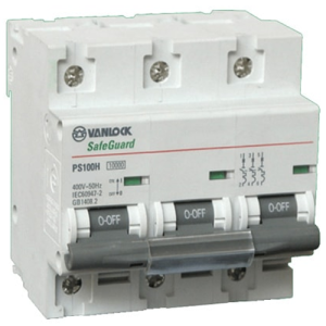 Cầu dao tự động MCB SafeGuard PS100H Series 3P SINO PS100H/3/D125