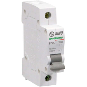 Cầu dao tự động MCB SafeGuard PS45N Series 1P SINO PS45N/C1010