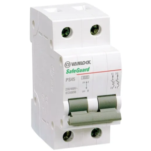 Cầu dao tự động MCB SafeGuard PS45N Series 2P SINO PS45N/C2006