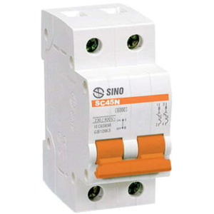 Cầu dao tự động MCB SC45N Series 2P SINO SC45N/C2020
