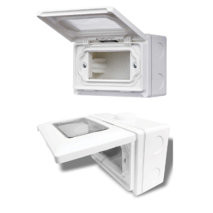 Hộp có nắp che mưa lắp nổi 3 thiết bị Panasonic WEG8973SW-VN