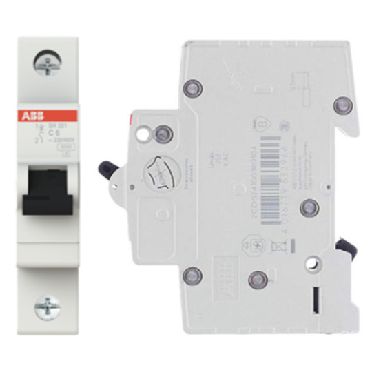 Cầu dao tự động MCB ABB SH201-C6