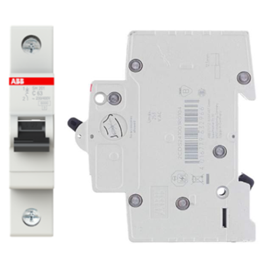 Cầu dao tự động MCB ABB SH201-C63