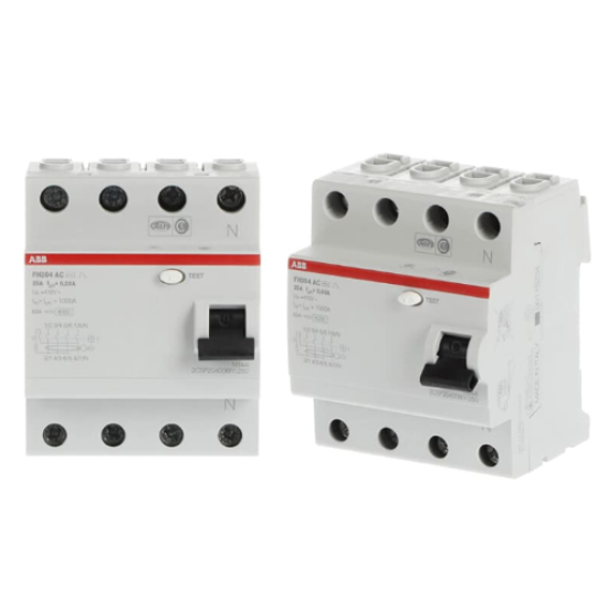 Cầu dao chống dòng rò RCCB ABB 2CSF204006R1250 FH204 AC-25/0.03