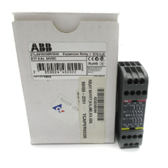 Rờ le bảo vệ an toàn ABB (E1T 0.5s 24DC)