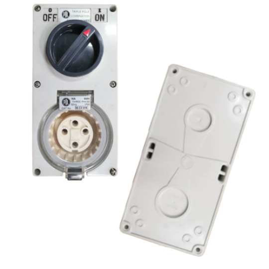 Ổ cắm cổng kết nối 5P 500V 20A  56CV520