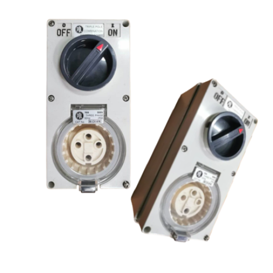 Ổ cắm cổng kết nối 5P 500V 40A  56CV540