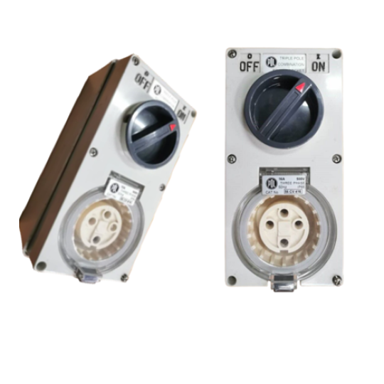 Ổ cắm cổng kết nối 5P 500V 50A  56CV550