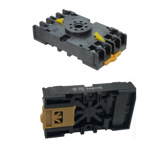 Đế rơ le 8 chân tròn 8PFA1 cho G4Q Omron 8PFA1