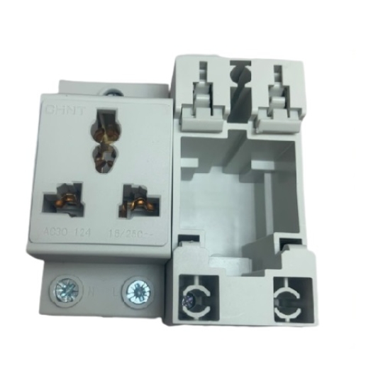 Ổ cắm 2 chấu AC30-124