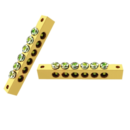 Thanh trung tính nối đất 6P 125A E9606-KS