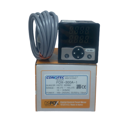 Bộ điều khiển nhiệt độ, độ ẩm conotec FOX-300A-1
