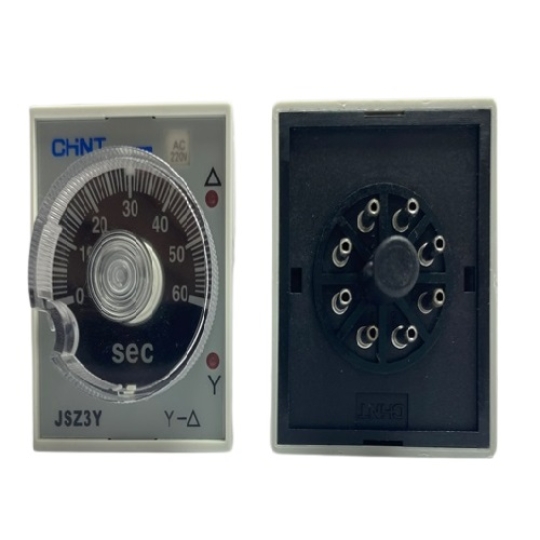 Timer Sao-Tam Giác Chint JSZ3Y-60S-220AC