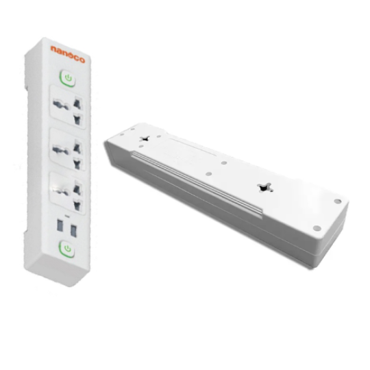Ổ Cắm Có Dây Nanoco  NES332U-3