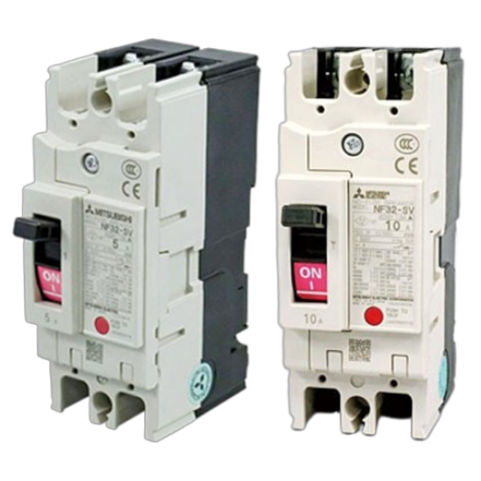 CB khối MCCB Mitsubishi NF250-SV 2P 175A