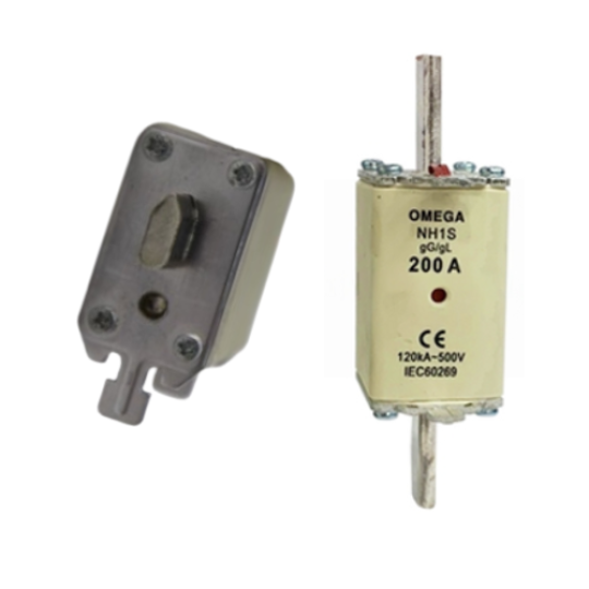 Cầu chì 300A NH2S 500VAC gG 120kA NH2S-300A