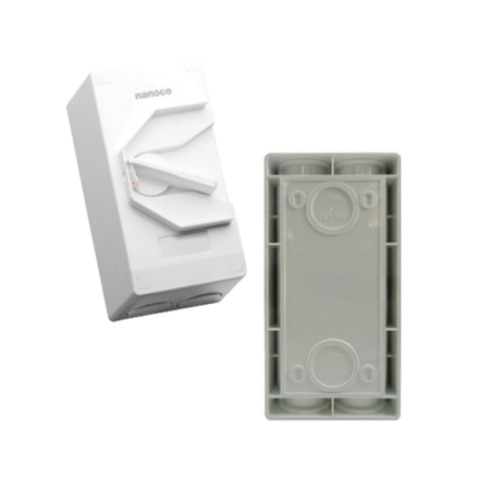 Quạt hút âm trần lồng sóc Nanoco  NIS320