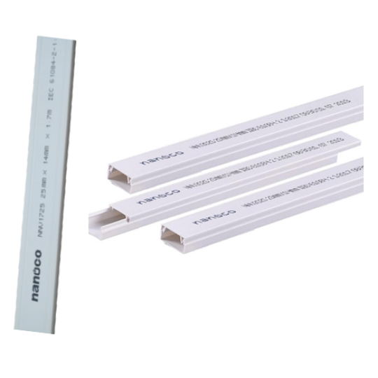 Nẹp dòng dây điện dạng vuông 30x16mm NANOCO NNV1730