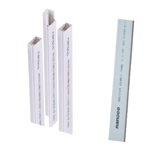 Nẹp dòng dây điện dạng vuông 50x35mm NANOCO NNV1750