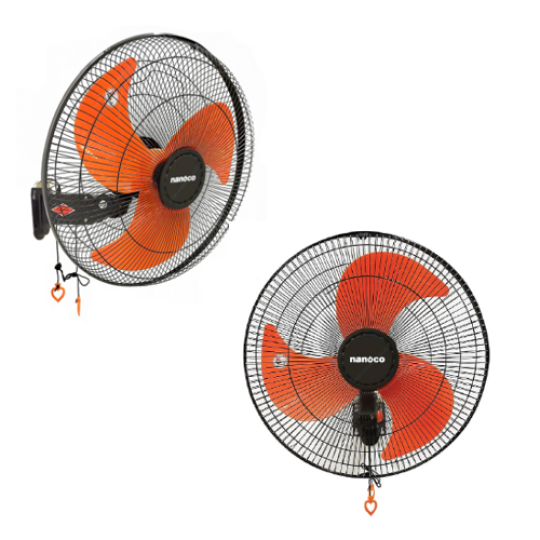 Quạt tường có remote Nanoco  NWF1612RC-BL