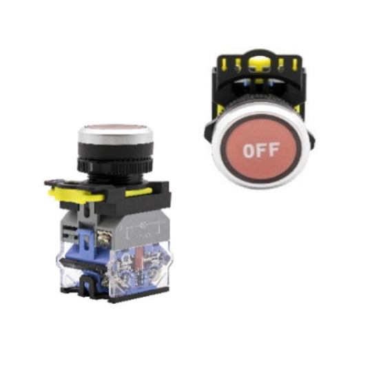 Nút nhấn nhả OMG-PBX có đèn báo LED OMG-PBX-01BD-10-23