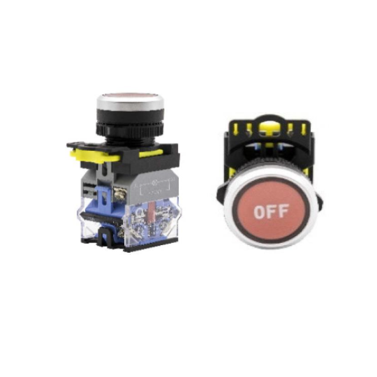 Nút nhấn nhả OMG-PBX có đèn báo LED OMG-PBX-11BD-10-26