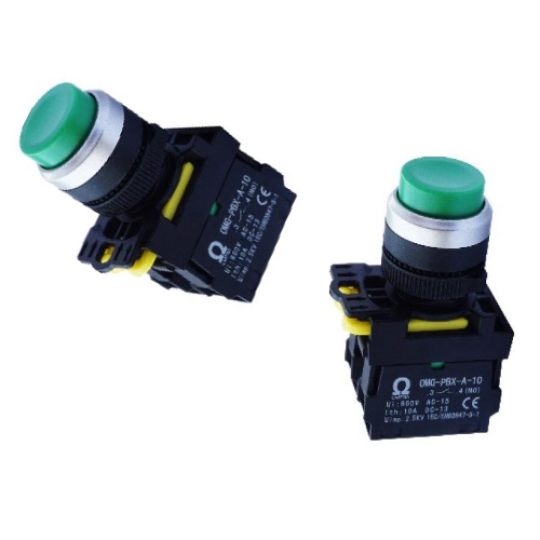 Nút nhấn nhả OMG-PBX có đèn báo LED OMG-PBX-11HD-G31