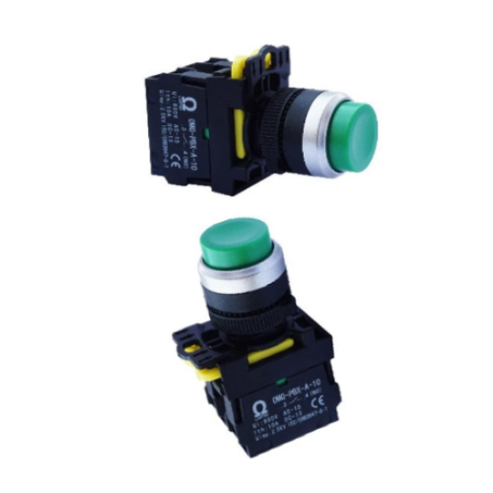 Nút nhấn nhả OMG-PBX có đèn báo LED OMG-PBX-11HFD-G26