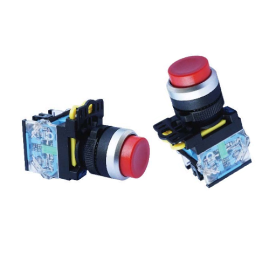 Nút nhấn nhả OMG-PBX có đèn báo LED OMG-PBX-11HFD-R23