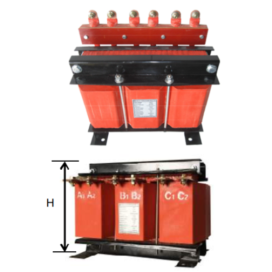 Reactor 415V - 7%, dùng cho tụ bù 3 pha - 10KVAr OR.07-415-10