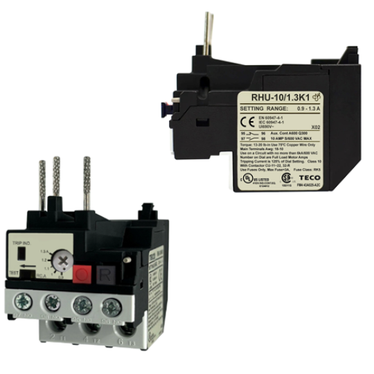 Rơ le nhiệt TECO RHU-10-1.3K1