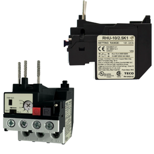 Rơ le nhiệt TECO RHU-10-2.5K1