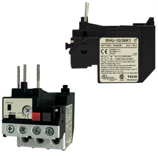 Rơ le nhiệt TECO RHU-10-36K1