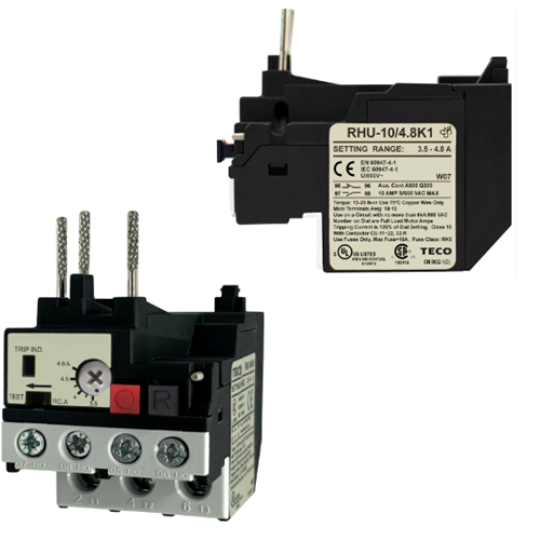 Rơ le nhiệt TECO RHU-10-4.8K1