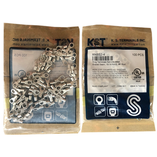 Đầu cốt tròn trần KST RNBS8-6